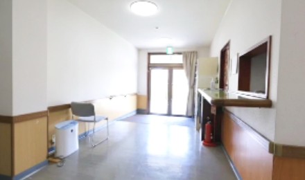 清潔感のあるロビーフロア